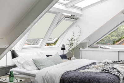 Classic Roof Blind Window Code (PK08) Cream for VELUX Roof Windows ...