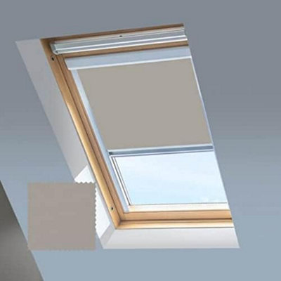 Bloc Skylight Blind S6A for Dakstra Skylight Blockout, White