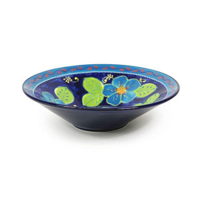 Classic Spanish Hand Painted Pattern Kitchen Dining Extra Large Conical ...