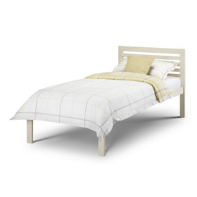 Classic Stone White Pine Bed Frame - Single 3ft