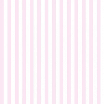 Classic Stripe Wallpaper In Pastel Pink