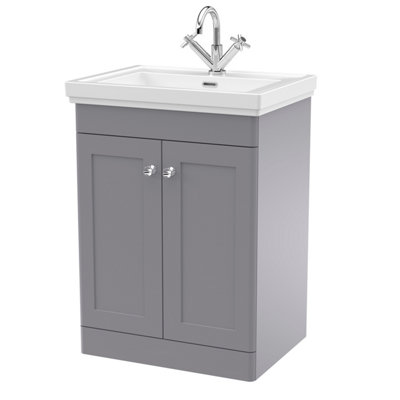 Double sink deals vanity unit b&q