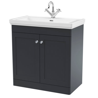 Black 30 store bathroom vanity