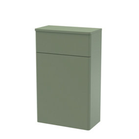 Classic Traditional Floor Standing WC Unit (Toilet Pan & Concealed Cistern Not Included), 500mm - Satin Green - Balterley