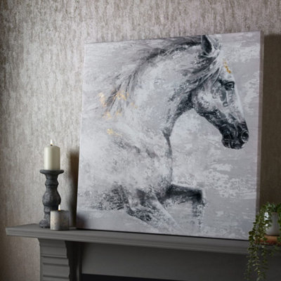 Horse canvas deals