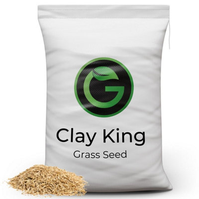 Clay King Grass Seed for Clay Soil 20kg (280-800m²)