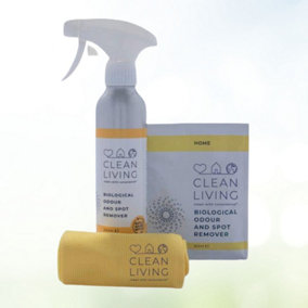 Clean Living Biological Odour & Spot Remover Starter Pack