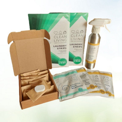 Clean Living Eco Friendly Laundry Kit