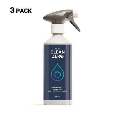 Clean Zero All Purpose Chemical Free Cleaning Solution 500ml - Pack of 3