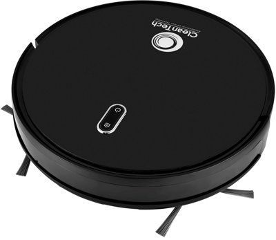 CleanTech RVC1004ABPB Robot Vacuum Cleaner, SuperThin,1400Pa Suction, Kalorik Cleaner with Mop
