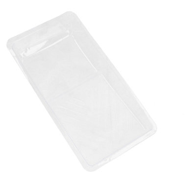 Clear Disposable Roller Tray Liners Liner for 100mm  Roller Trays 5 Pack