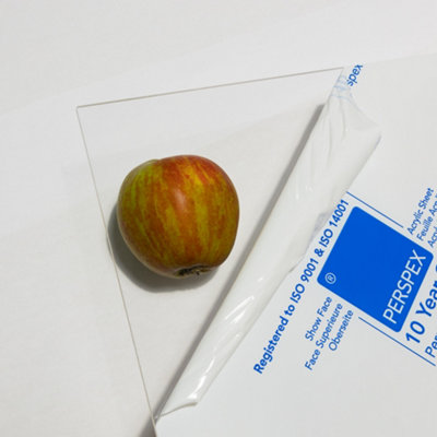 Clear Perspex Cast Acrylic Pack of 5 Laser Compatible Sheets 500mm x ...