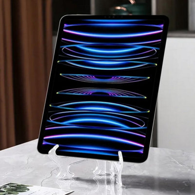 Clear Plastic Display Plate Stand Folding Holder for 6-10 Inch Plates ...