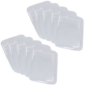 Clear Plastic Disposable Roller Tray Liners for 230mm Roller Trays 10pk