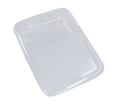 Clear Plastic Disposable Roller Tray Liners for 230mm Roller Trays 15pk