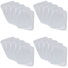 Clear Plastic Disposable Roller Tray Liners for 230mm Roller Trays 20pk