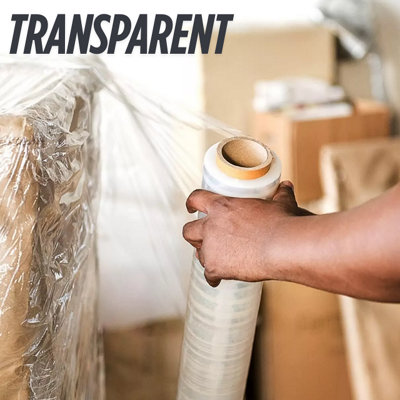 Shop Generic 3 Cm Narrow Banding Stretch Wrap Film Clear/non-transparent Clear Plastic Pallet Shrink Film 200 Metre Long Generic Mpg5435541