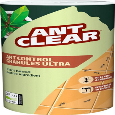 Clear Ultra Outdoor Control Granules Fast Acting Pest Killer for Paths ...