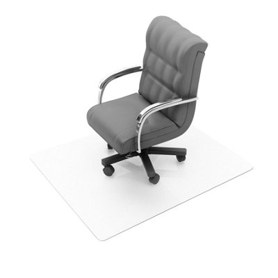 Cleartex Enhanced Polymer Rectangular Chair mat for Hard Floor 120 x 150cm