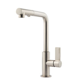 Clearwater Auriga Pull Out Kitchen Tap Brushed Nickel- CW00214BN