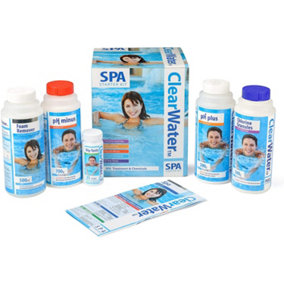 Clearwater CH0018 Hot Tub & Spa Lay-Z-Spa Chemical Starter Water Treatment Kit