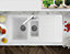 Clearwater Jarla Ceramic Kitchen Sink 1.5 Bowl & Drainer - Reversible - JAR1020