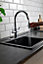 Clearwater Kira C Spout Pull Out With Twin Spray Kitchen Chrome -  KIR30CP