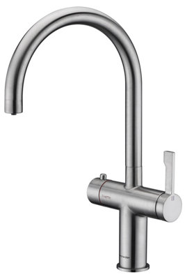 Clearwater Magus 3 C Spout 3in1 Filtered Instant Kettle Kitchen Tap & Cold & Hot Brushed Nickel PVD -  MAE2KBN