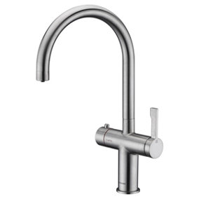 Clearwater Magus 3 C Spout 3in1 Filtered Instant Kettle Kitchen Tap & Cold & Hot Brushed Nickel PVD -  MAE2KBN
