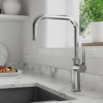 Clearwater Pioneer Mixer Tap In Brushed Nickel PIL20BN