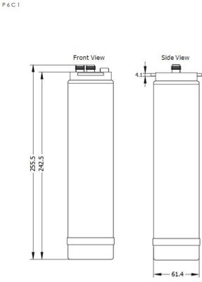 Clearwater Replacement Cartridge for Filtered Water Taps