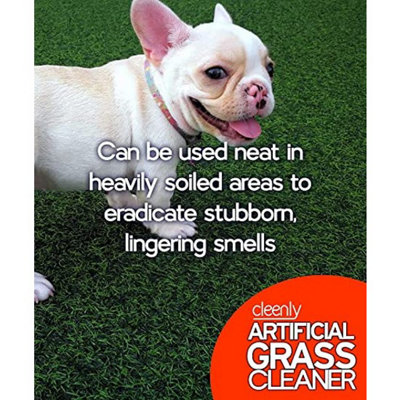 Cleenly Artificial Grass Cleaner for Dogs - Freshly Cut Grass Fragrance - 15 Litres - Eliminates Urine/Dog Wee Odours