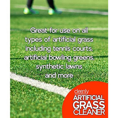 Cleenly Artificial Grass Cleaner for Dogs - Freshly Cut Grass Fragrance - 15 Litres - Eliminates Urine/Dog Wee Odours