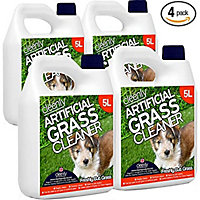 Cleenly Artificial Grass Cleaner for Dogs - Freshly Cut Grass Fragrance - 20 Litres - Eliminates Urine/Dog Wee Odours