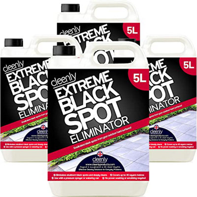 Cleenly Black Spot Destroyer - Removes Black Spots on Patios, Paving, Driveways & More 20L