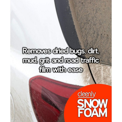 Cleenly Bubblegum Snow Foam - High Performance Formula with Super Thick Foam - Non Caustic & pH Neutral 20L