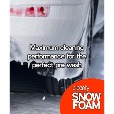 Cleenly Cherry Snow Foam - High Performance Formula with Super Thick Foam 15L
