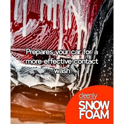 Cleenly Cherry Snow Foam - High Performance Formula with Super Thick Foam 15L