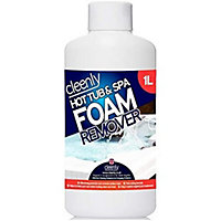 Cleenly Hot Tub & Spa Foam Remover for Defoaming - Anti Foam for Hot Tubs & Spas - 1L