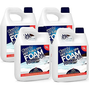 Cleenly Hot Tub & Spa Foam Remover for Defoaming - Anti Foam for Hot Tubs & Spas - 20L