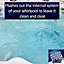 Cleenly Hot Tub & Whirlpool System Flush - Removes Dirt, Grime & Biolfilm - Sterilises and Deeply Clean 1L