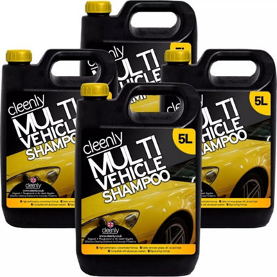 Cleenly Multi-Vehicle Car Shampoo Pressure Washer Wash Remove Traffic Film 20L