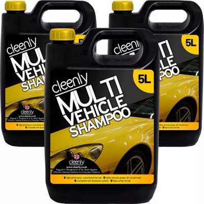 Cleenly Multi Vehicle Shampoo Car Wash Clean Truck Van Remove Traffic Film 15L
