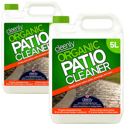 Cleenly Organic Patio Cleaner For Patios, Driveways, Paths & More
