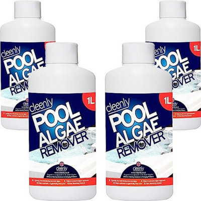 Cleenly Pool Algae Remover - Removes & Prevents the Growth of Algae in Water - Super Concentration and Long Lasting 4L