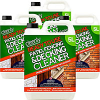 Cleenly Ready to Use Patio Cleaner, Removes Dirt and Grime From Patios, Decking, Driveways, Paving and More 20L