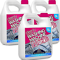 Cleenly Washing Machine Cleaner and Descaler. Eliminates Dirt, Smells, Grime & Prevents Bacteria Build Up 15L