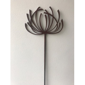 Clematis 4Ft (Pack of 3) - Steel - W15.2 x H144.8 cm - Bare Metal/Ready to Rust