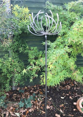 Clematis 5Ft (Pack of 3) - Steel - W15.2 x H151.1 cm - Bare Metal/Ready to Rust