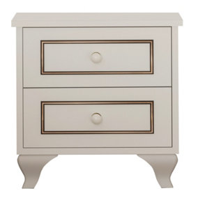 CLEMENT 2 Drawer Bedside Table